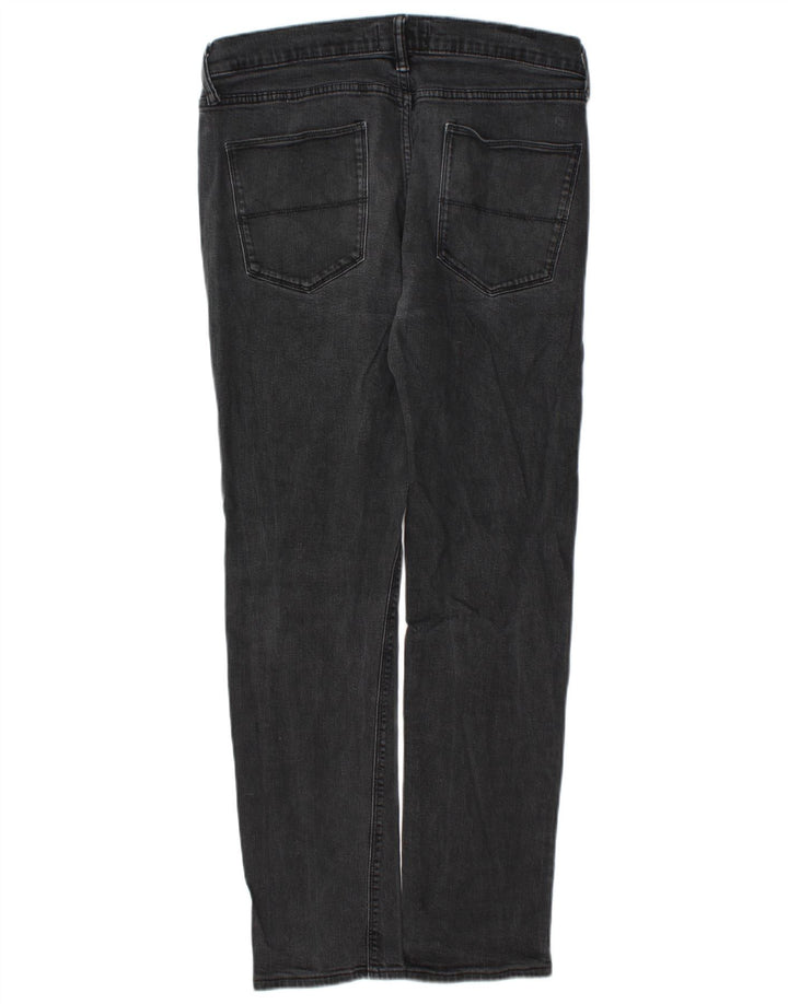Marks & Spencer Mens Slim Jeans W34 L33 Black Cotton