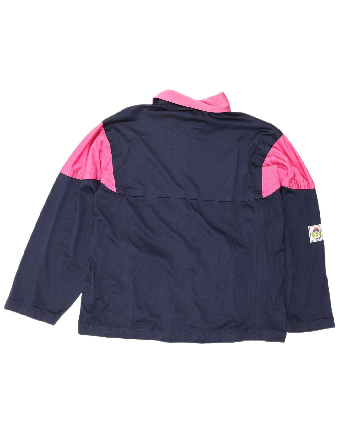 SERGIO TACCHINI Mens Graphic Tracksuit Top Jacket Small Navy Blue