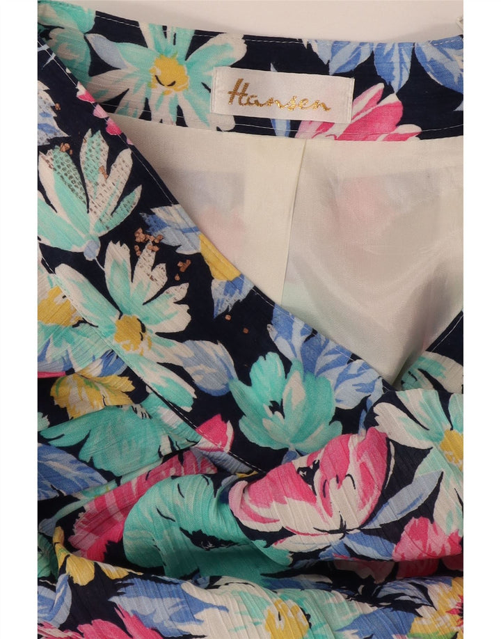 Hansen Womens Flared Skirt W30 Medium Multicoloured Floral