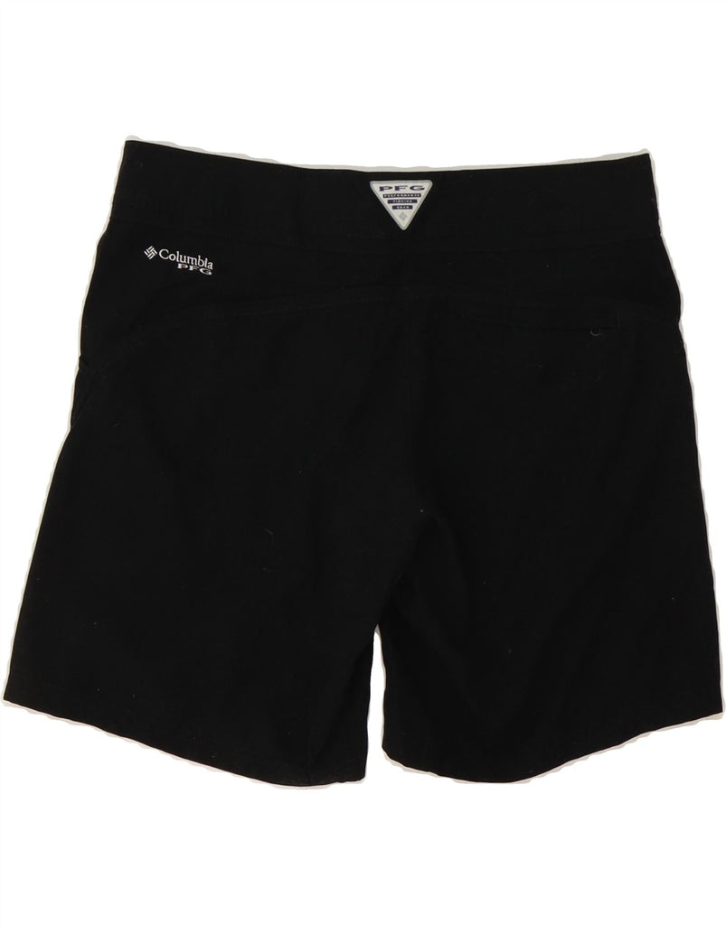 COLUMBIA Womens Omni-Shade Swimming Shorts US 10 Large  Black Polyester Vintage Columbia and Second-Hand Columbia from Messina Hembry 