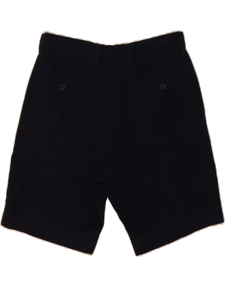 J. CREW Mens Gramercy Chino Shorts W29 Small  Navy Blue Vintage J. Crew and Second-Hand J. Crew from Messina Hembry 