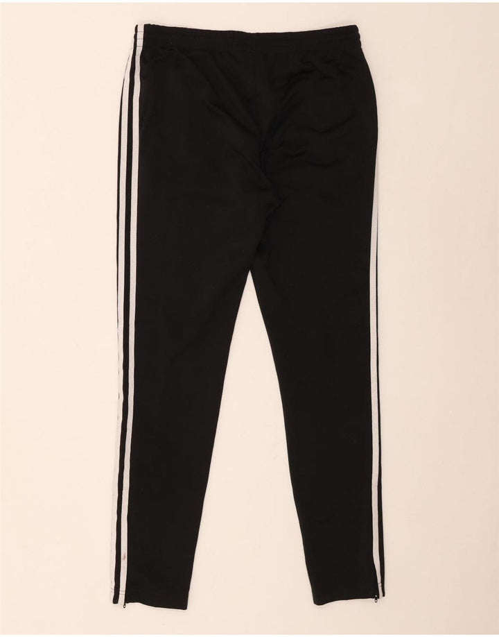 Adidas Womens Tracksuit Trousers UK 14 Medium Black Colourblock Polyester