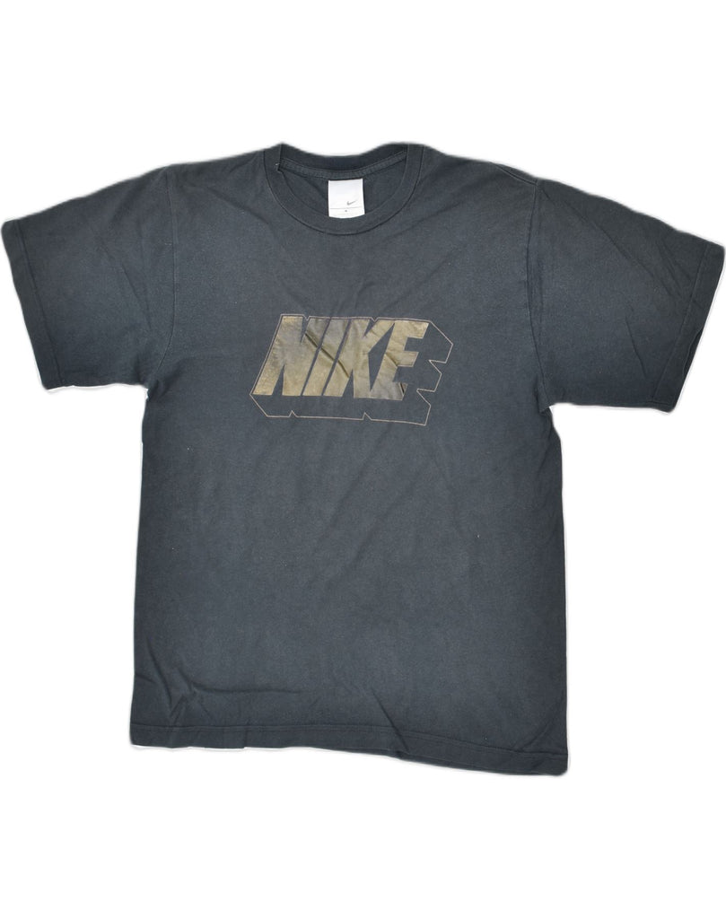 NIKE Mens Graphic T-Shirt Top Small Grey Cotton | Vintage Nike | Thrift | Second-Hand Nike | Used Clothing | Messina Hembry 