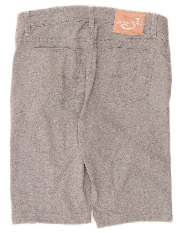 Jacob Cohen Mens Casual Shorts W32 Medium Grey Cotton
