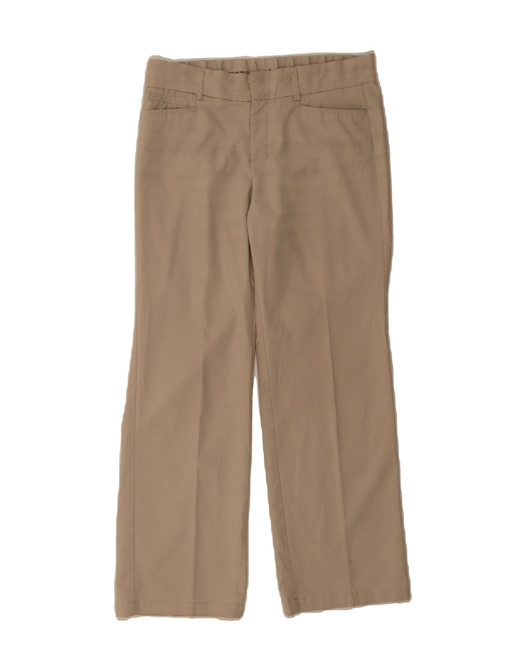 DOCKERS Womens Straight Casual Trousers US 8 Medium W34 L29 Beige Vintage Dockers and Second-Hand Dockers from Messina Hembry 