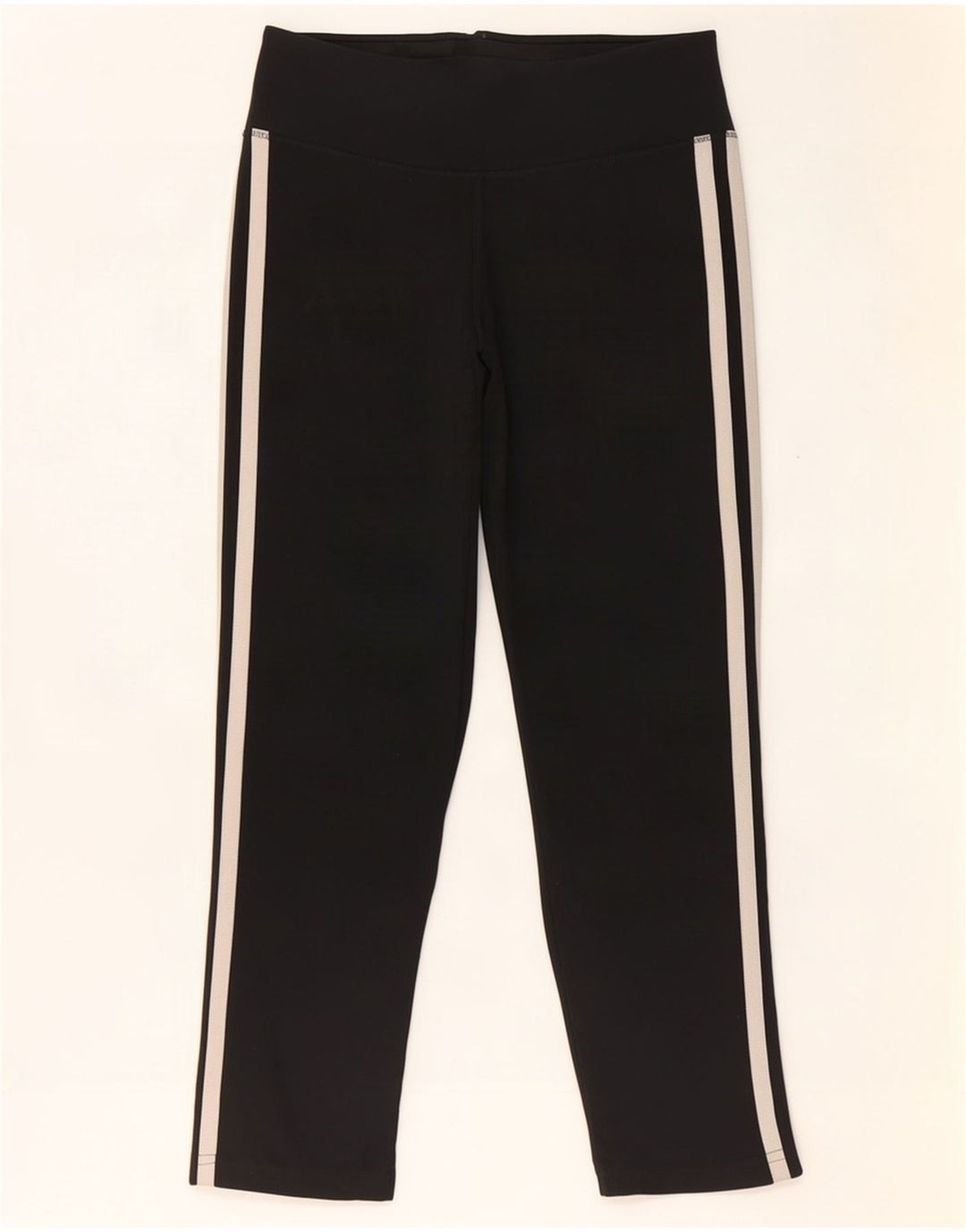 Adidas Womens Climalite Capri Leggings UK 8/10 Small Black Polyester