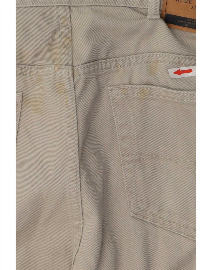 Marks & Spencer Mens Straight Jeans W38 L29 Grey Cotton
