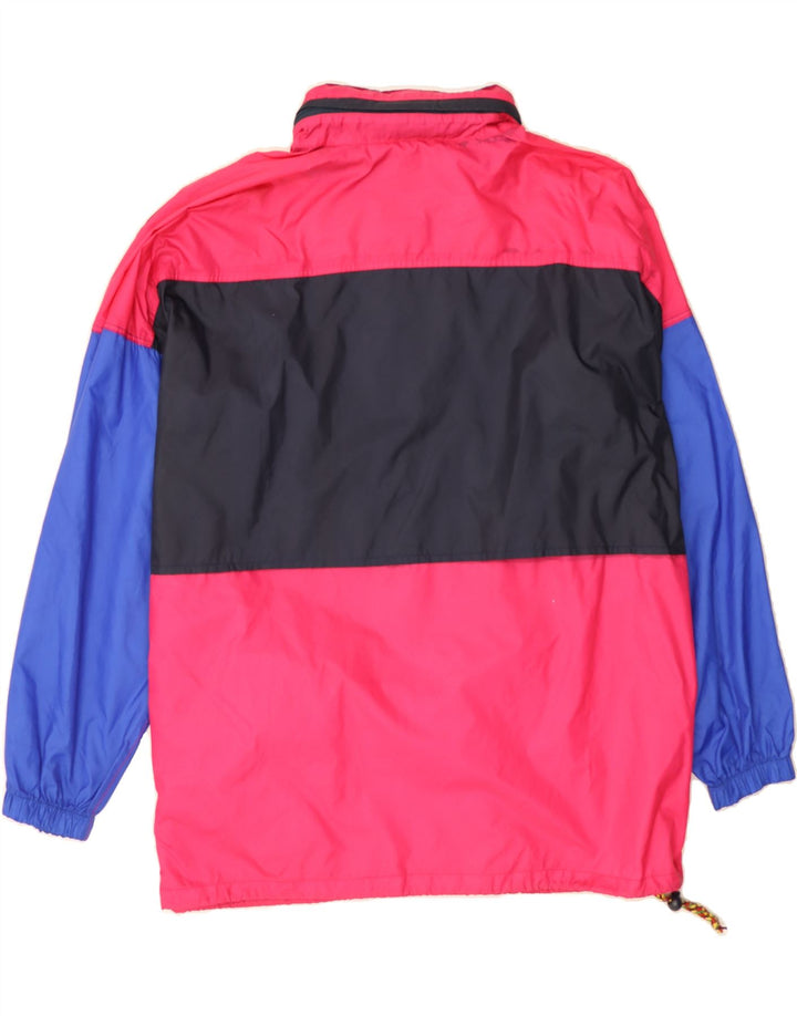 DUBIN Mens Pullover Rain Jacket UK 42 XL Multicoloured Colourblock Vintage Dubin and Second-Hand Dubin from Messina Hembry 