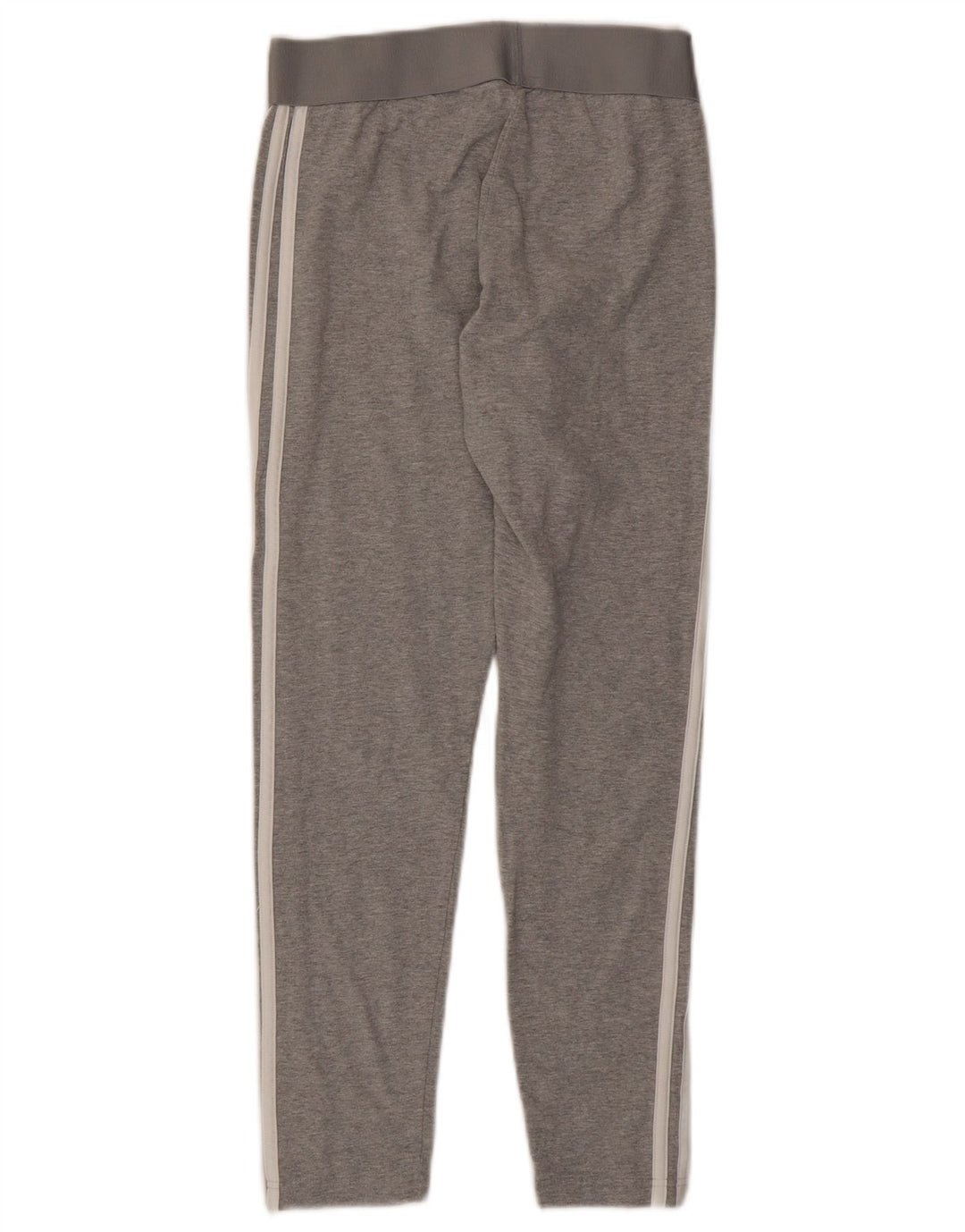 Adidas Womens Leggings UK 12/14 Medium  Grey Cotton