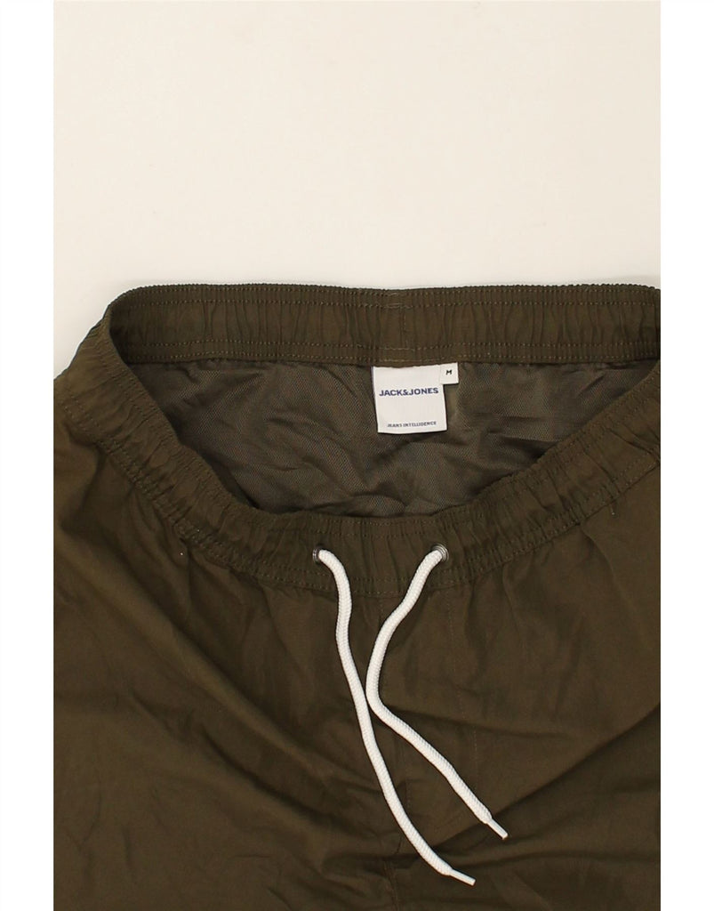 JACK & JONES Mens Sport Shorts Medium Khaki Polyester | Vintage Jack & Jones | Thrift | Second-Hand Jack & Jones | Used Clothing | Messina Hembry 