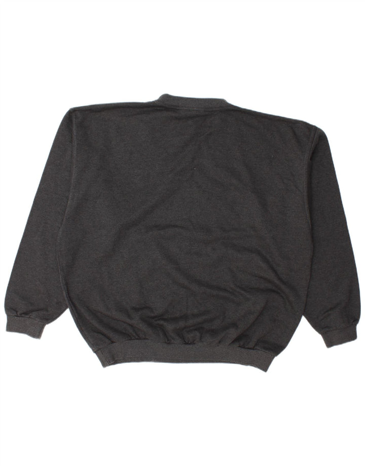 Wrangler Mens Sweatshirt Jumper XL Grey Cotton