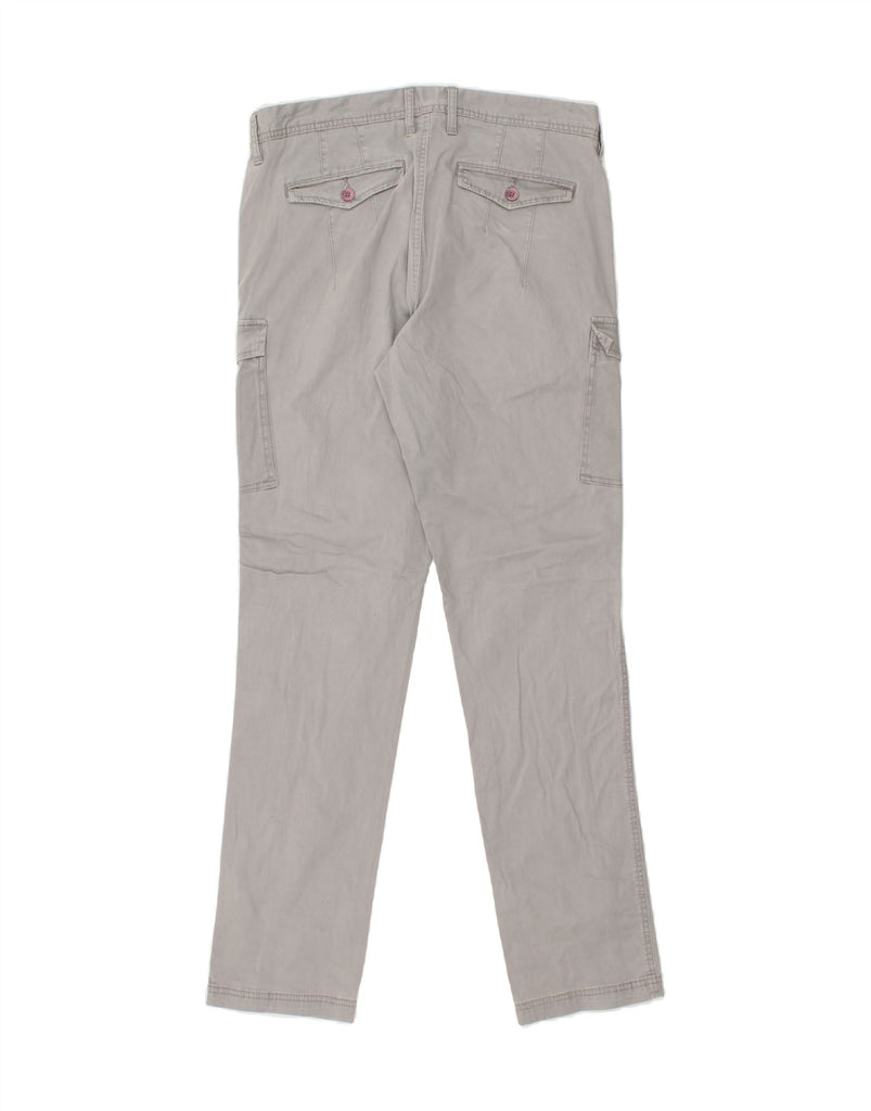 CONBIPEL Mens Slim Cargo Trousers IT 52 XL W36 L32  Grey Vintage Conbipel and Second-Hand Conbipel from Messina Hembry 