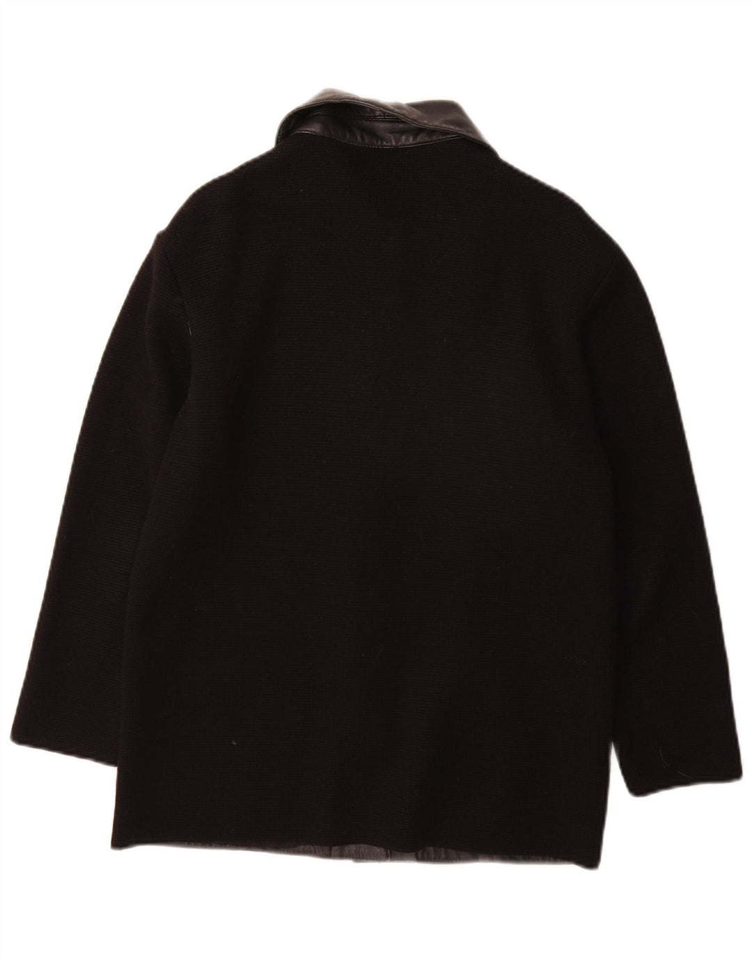 Premode Womens Leather Jacket UK 12 Medium Black Leather