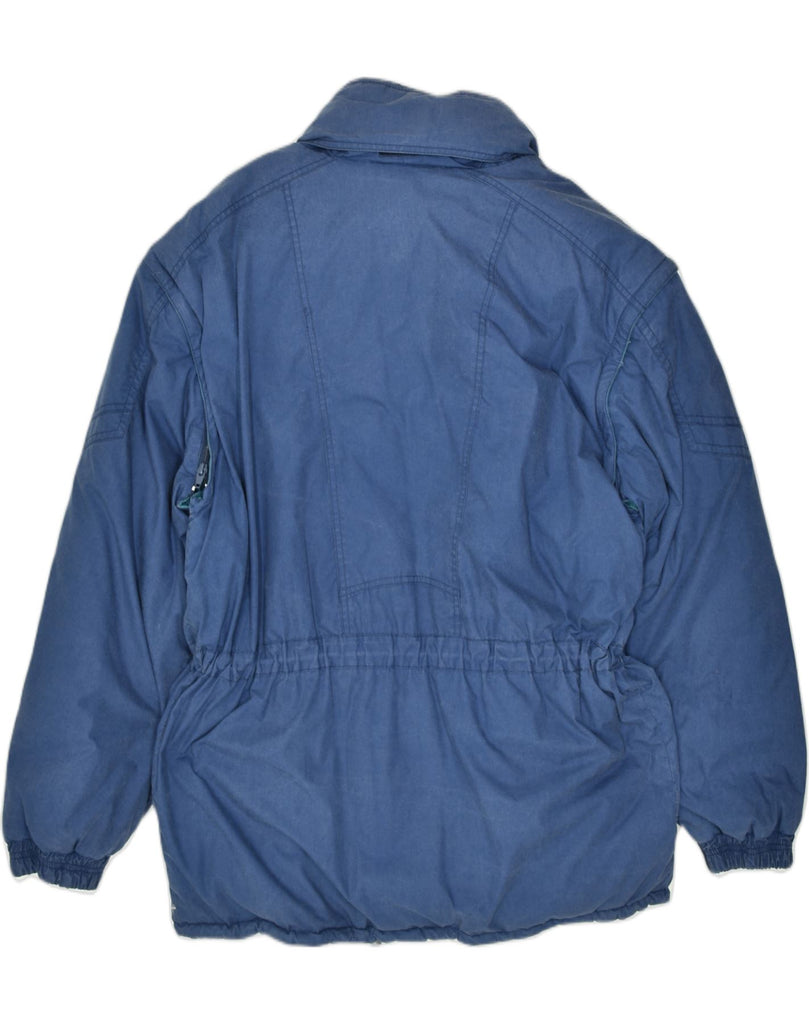 MC KEE'S Mens Padded Jacket UK 38 Medium Blue Polyester | Vintage | Thrift | Second-Hand | Used Clothing | Messina Hembry 