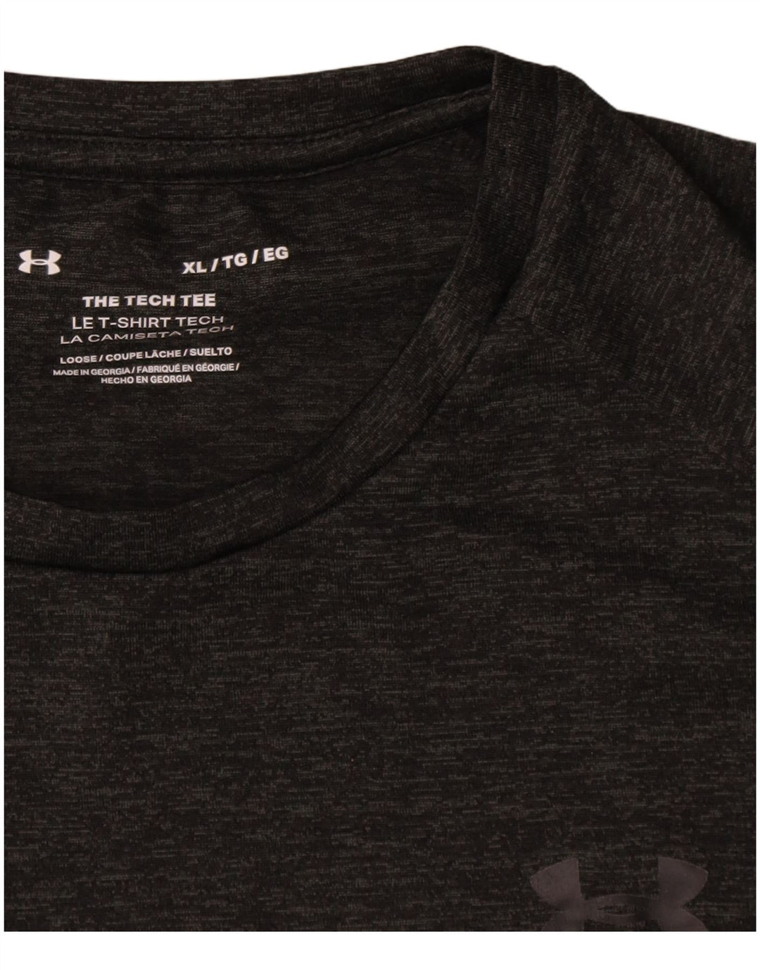 Under Armour Mens T-Shirt Top XL Grey