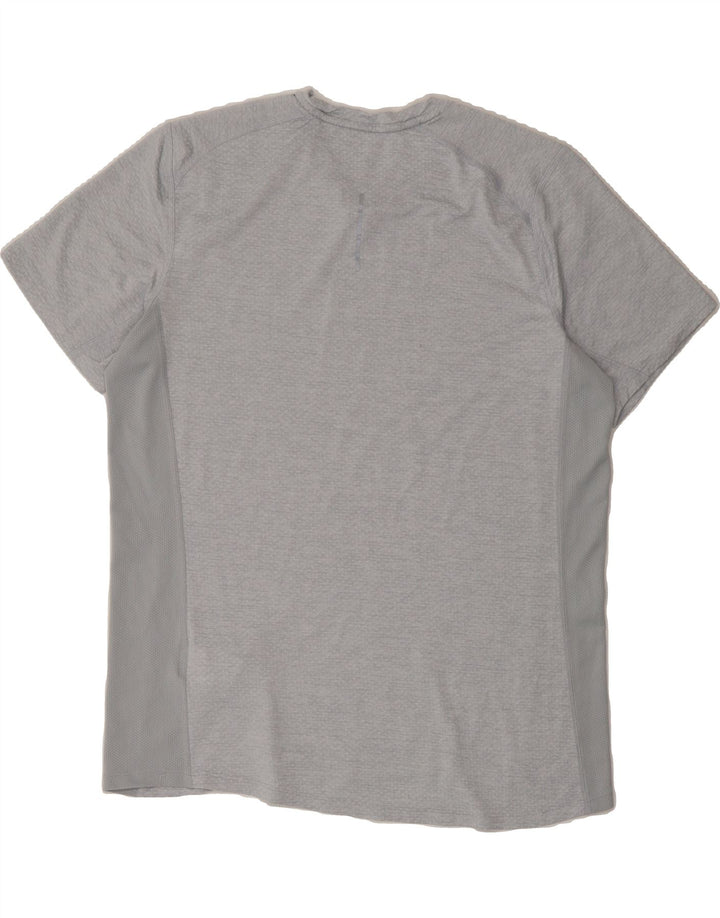 NIKE Mens Dri Fit T-Shirt Top Large Grey Polyester Vintage Nike and Second-Hand Nike from Messina Hembry 