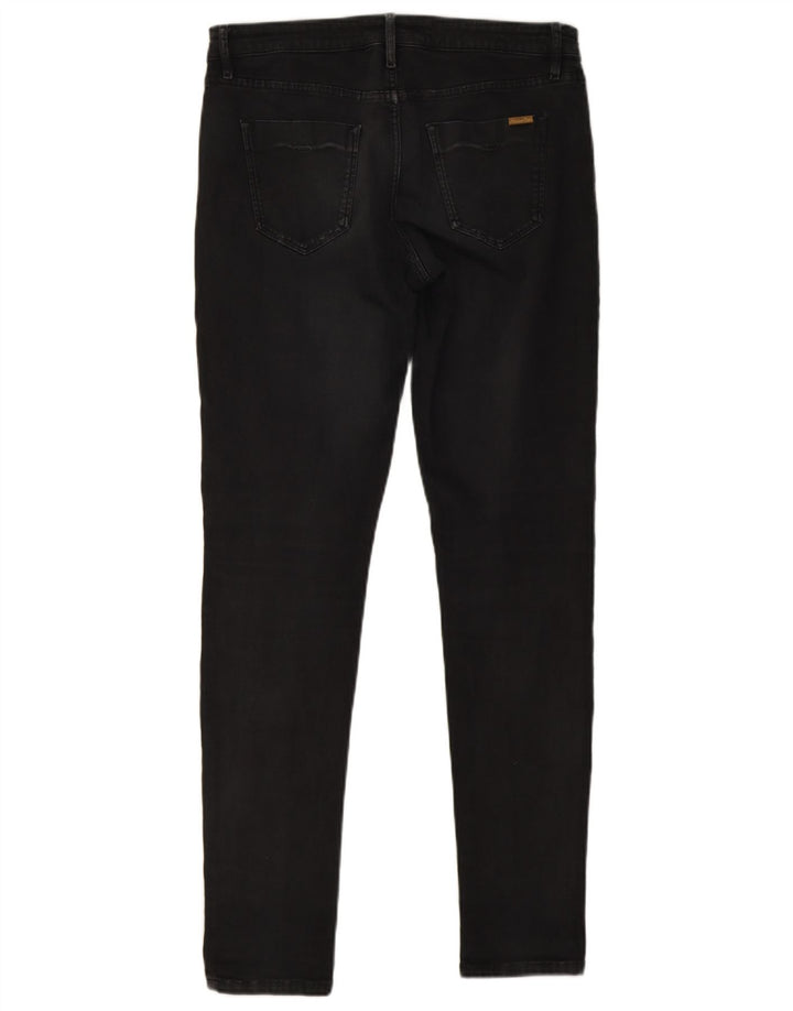 Massimo Dutti Womens Skinny Jeans W30 L30 Black