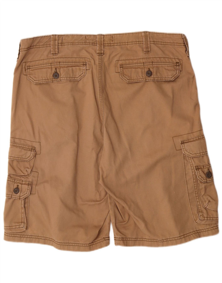 Lee Mens Cargo Shorts W38 XL Beige Cotton