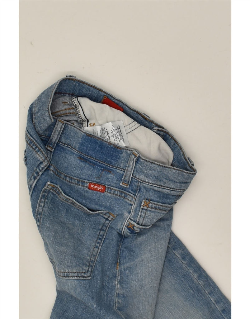 WRANGLER Boys Etroite Slim Jeans 7-8 Years W22 L22 Blue Cotton | Vintage Wrangler | Thrift | Second-Hand Wrangler | Used Clothing | Messina Hembry 