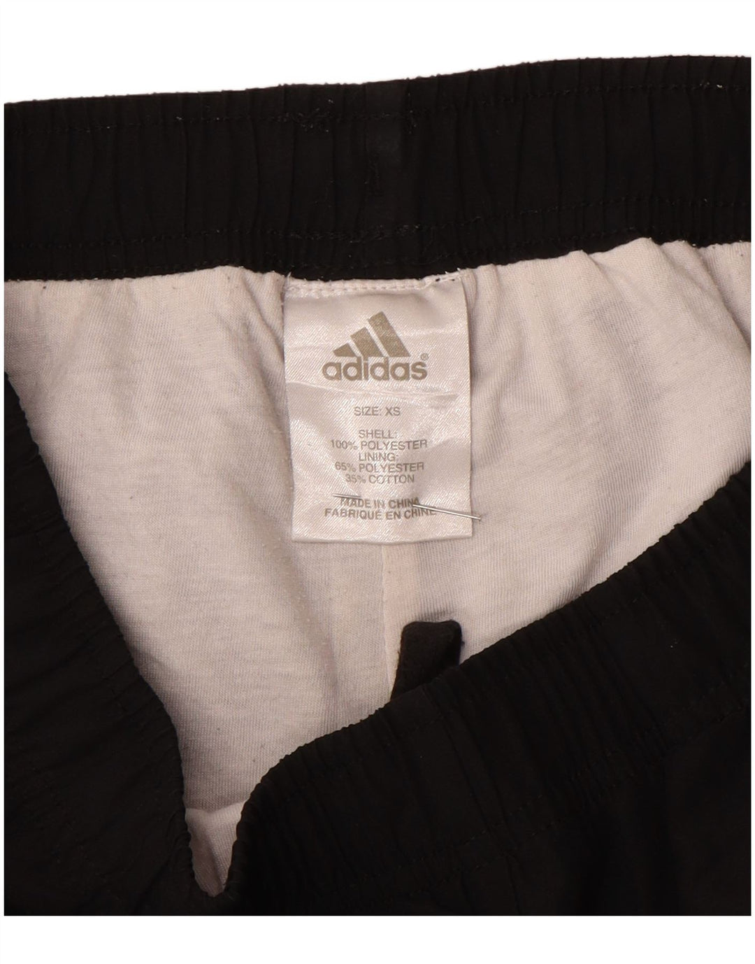 Adidas Mens Tracksuit Trousers XS  Black Polyester
