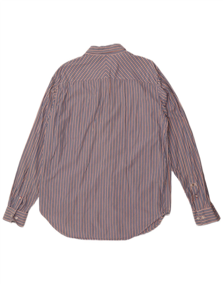 Timberland Mens Slim Fit Shirt XL Blue Striped