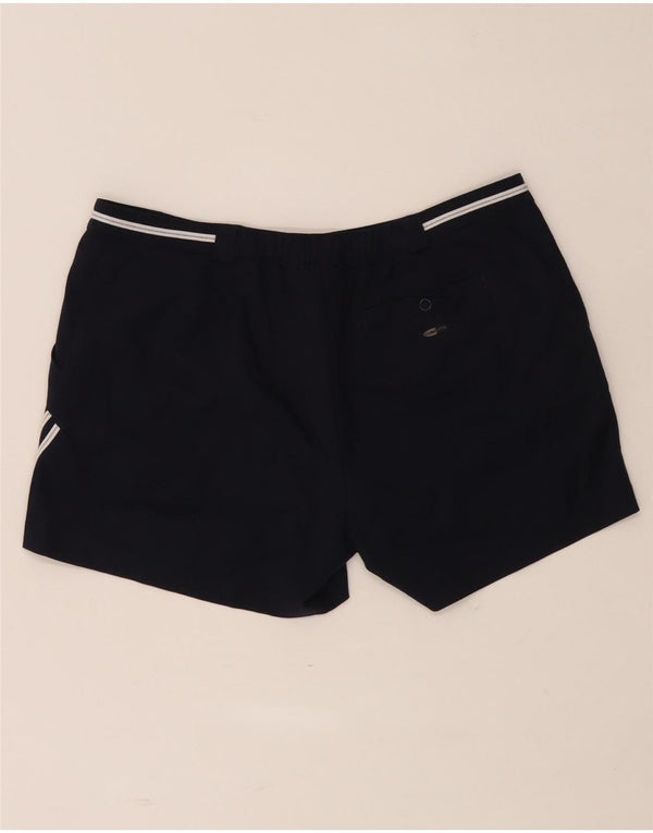 Adidas Womens Climalite Chino Shorts UK 16 Large W34  Navy Blue Polyester