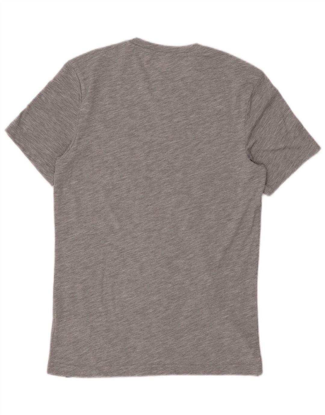 REEBOK Mens Graphic T-Shirt Top Small Grey Flecked Polyester