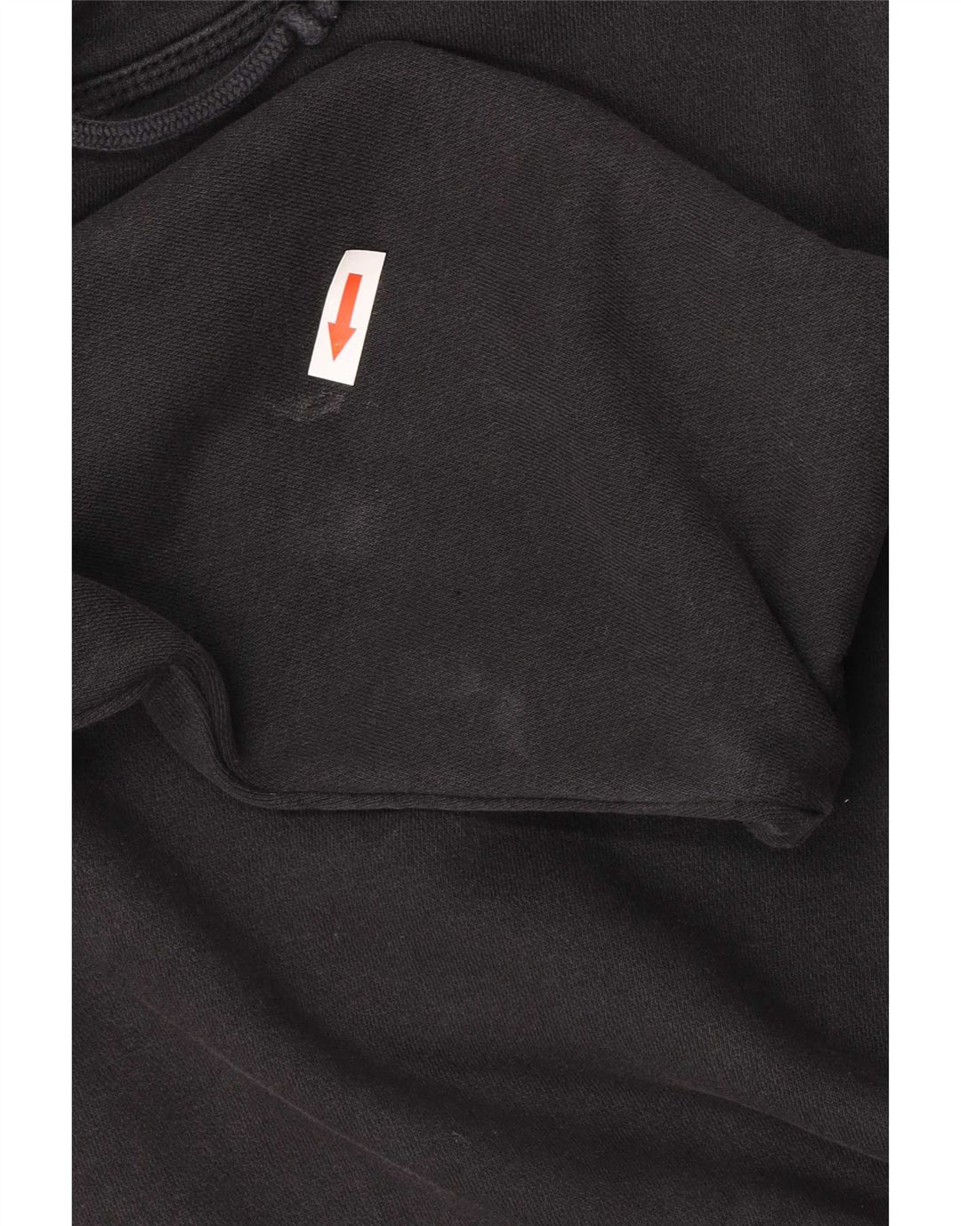 Nike Mens Hoodie Jumper Medium Black Cotton