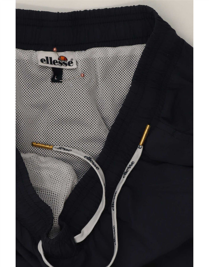 Ellesse Mens Sport Shorts Large Navy Blue Polyester