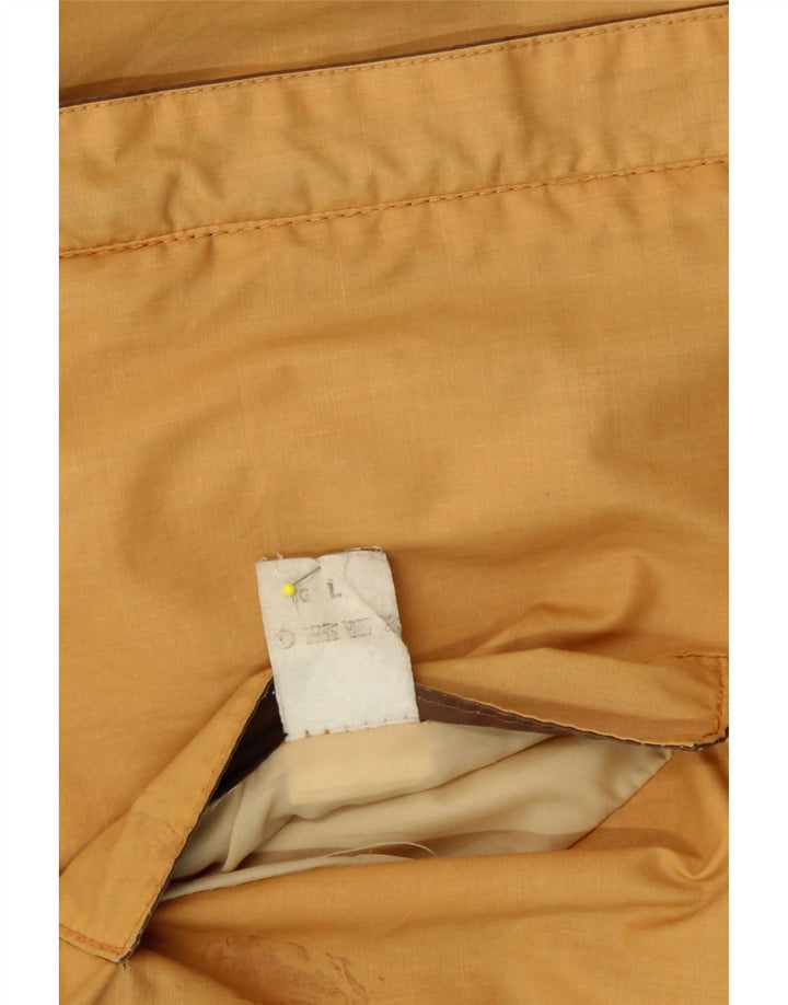 VINTAGE Mens Reversible Jacket UK 40 Large Yellow Cotton Vintage Vintage and Second-Hand Vintage from Messina Hembry 
