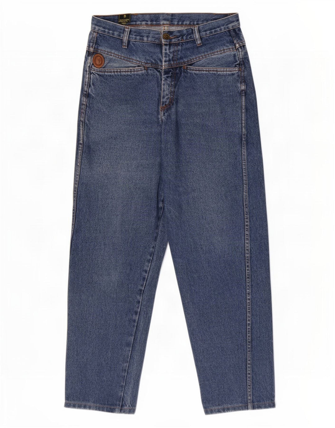 Trussardi Womens Tapered Jeans W30 L29 Blue