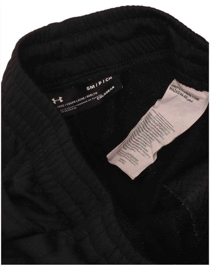Under Armour Mens Cold Gear Tracksuit Trousers Joggers Small Black