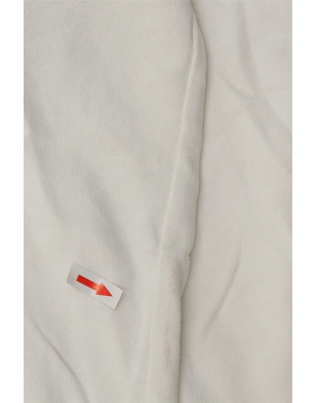 Asics Mens Tracksuit Top Jacket Large White Colourblock Cotton