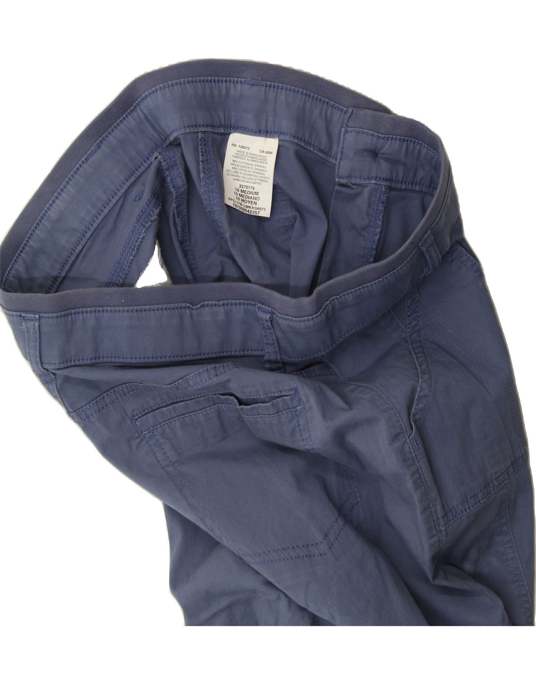 LEE Womens Relaxed Fit Bermuda Shorts US 10 Large W32 Blue Cotton Vintage Lee and Second-Hand Lee from Messina Hembry 