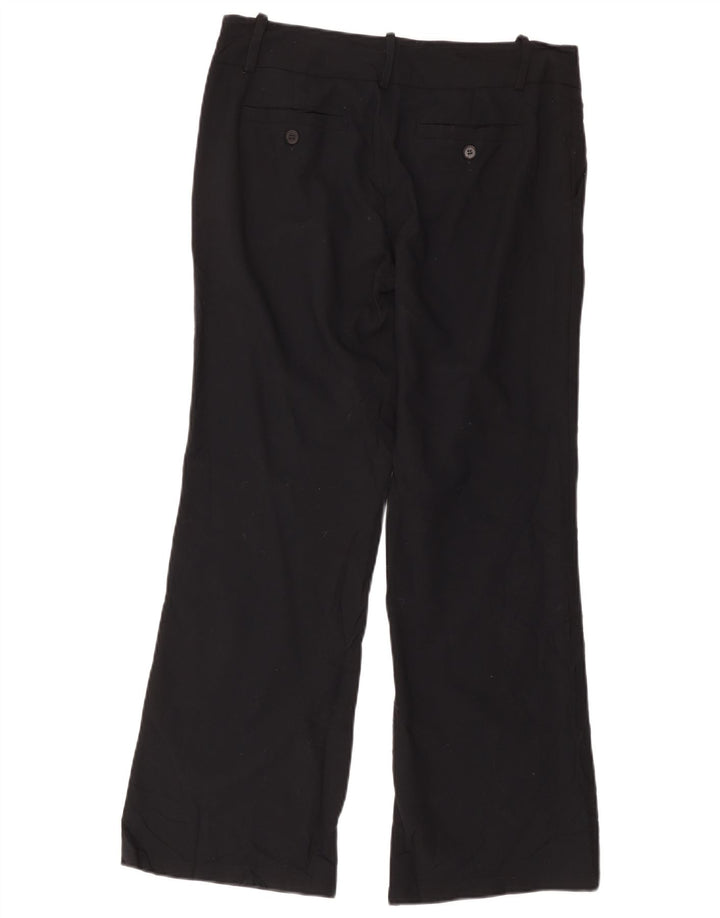 Zara Womens Bootcut Chino Trousers EU 40 Medium W30 L28 Black Polyester