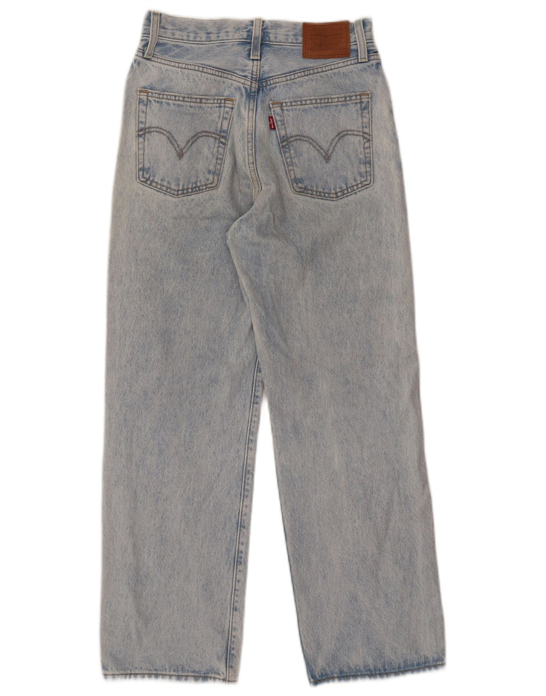 Levi's Womens Loose Jeans W25 L27 Blue Cotton