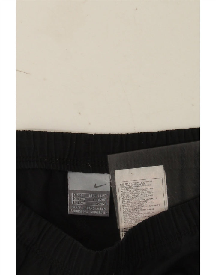 Nike Womens Tracksuit Trousers UK 8/10 Small  Black Polyester