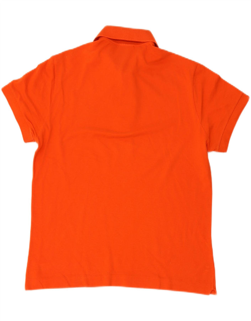 LACOSTE Mens Polo Shirt Size 4 Medium Orange Cotton Vintage Lacoste and Second-Hand Lacoste from Messina Hembry 