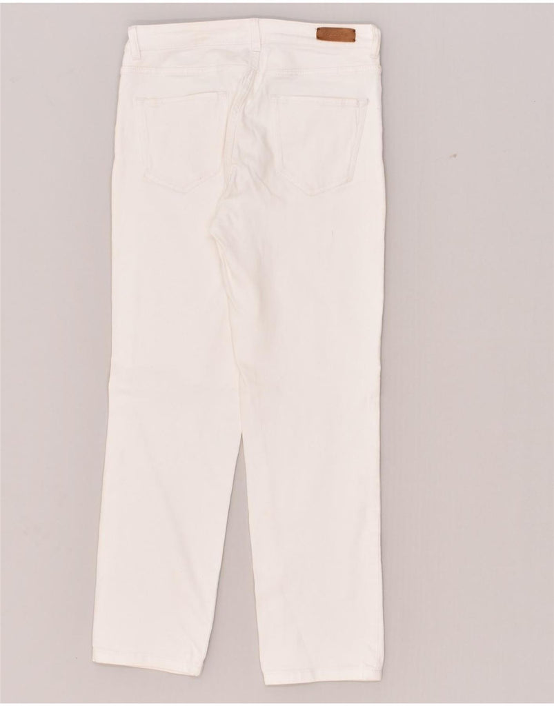 MASSIMO DUTTI Womens Straight Jeans W28 L26  White | Vintage Massimo Dutti | Thrift | Second-Hand Massimo Dutti | Used Clothing | Messina Hembry 