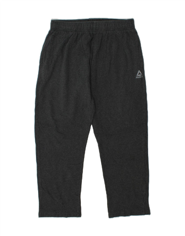 REEBOK Mens Tracksuit Trousers Large  Grey Cotton Vintage Reebok and Second-Hand Reebok from Messina Hembry 