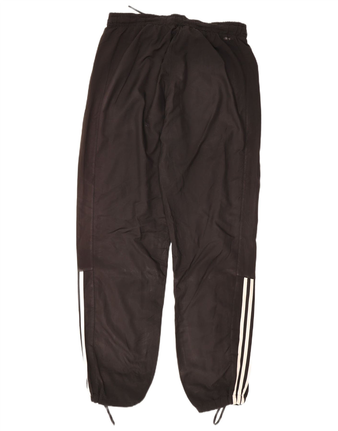 Adidas Mens Climalite Tracksuit Trousers Joggers Large Black Polyester