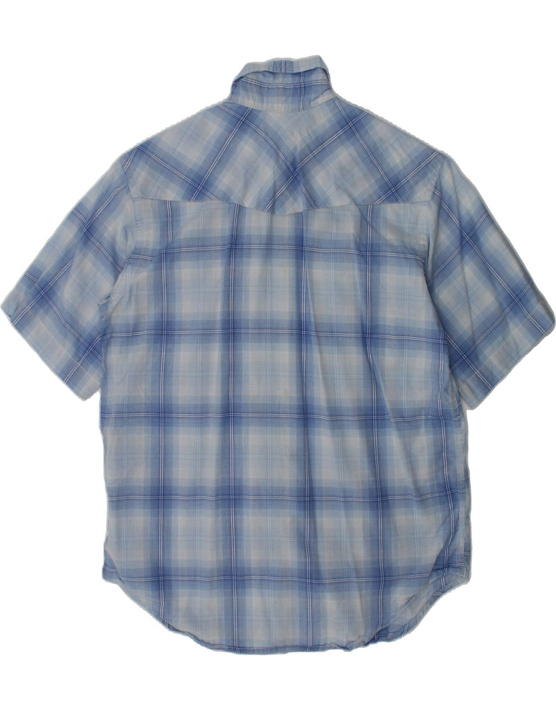 POLO RALPH LAUREN Boys Short Sleeve Shirt 10-11 Years Medium  Blue Check | Vintage Polo Ralph Lauren | Thrift | Second-Hand Polo Ralph Lauren | Used Clothing | Messina Hembry 