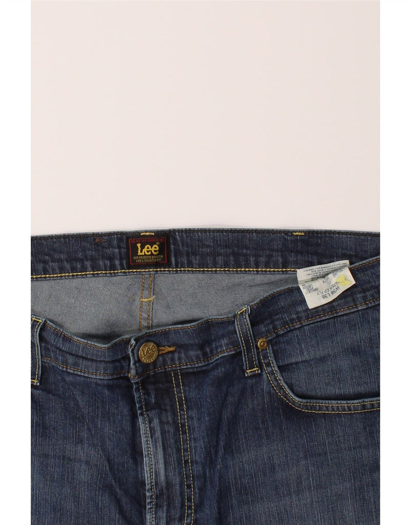 LEE Mens Daren Zip Fly Straight Jeans W38 L27 Blue Cotton Vintage Lee and Second-Hand Lee from Messina Hembry 