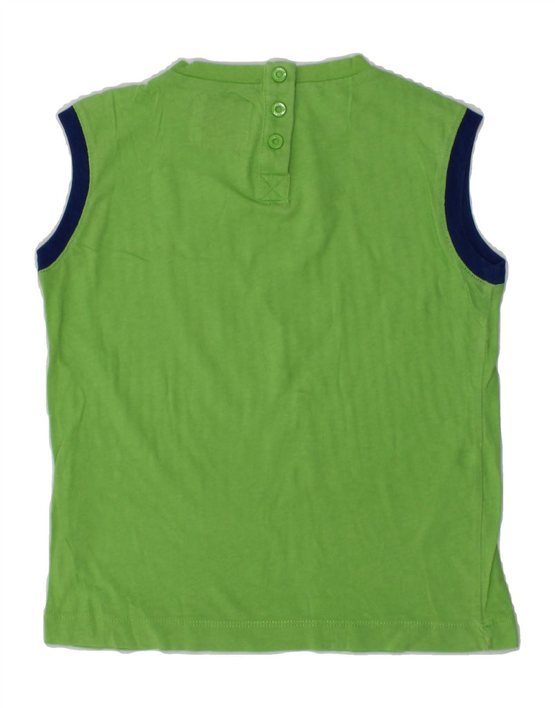 CHAMPION Boys Graphic Vest Top 2-3 Years XL  Green | Vintage Champion | Thrift | Second-Hand Champion | Used Clothing | Messina Hembry 