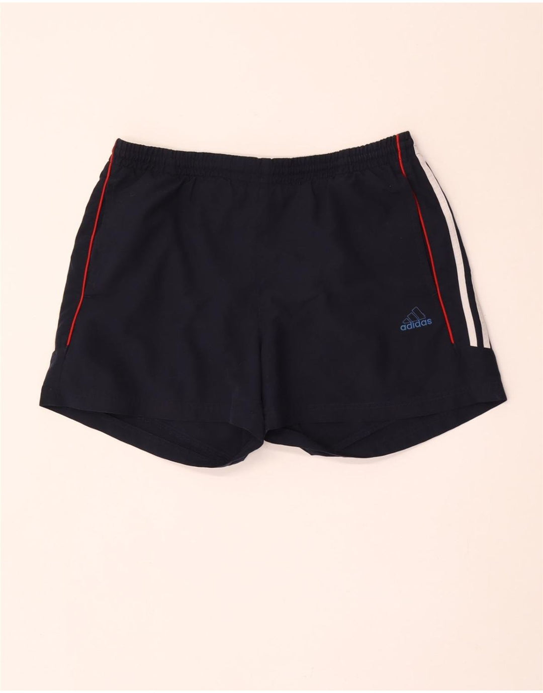 Adidas Mens Sport Shorts Large Navy Blue Polyester Sports