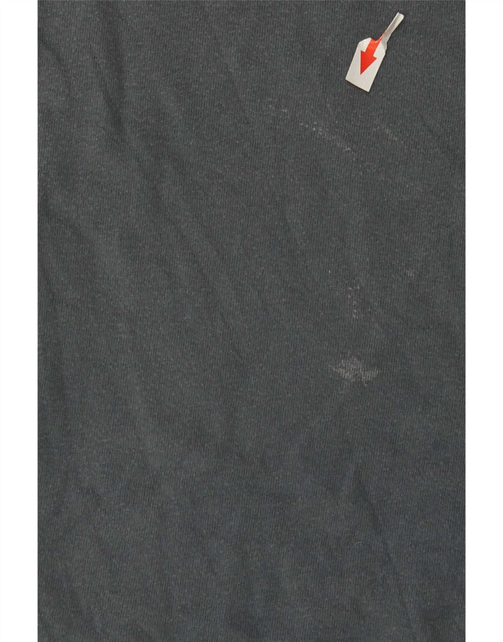 Weird Fish Mens Graphic T-Shirt Top Medium Grey Cotton