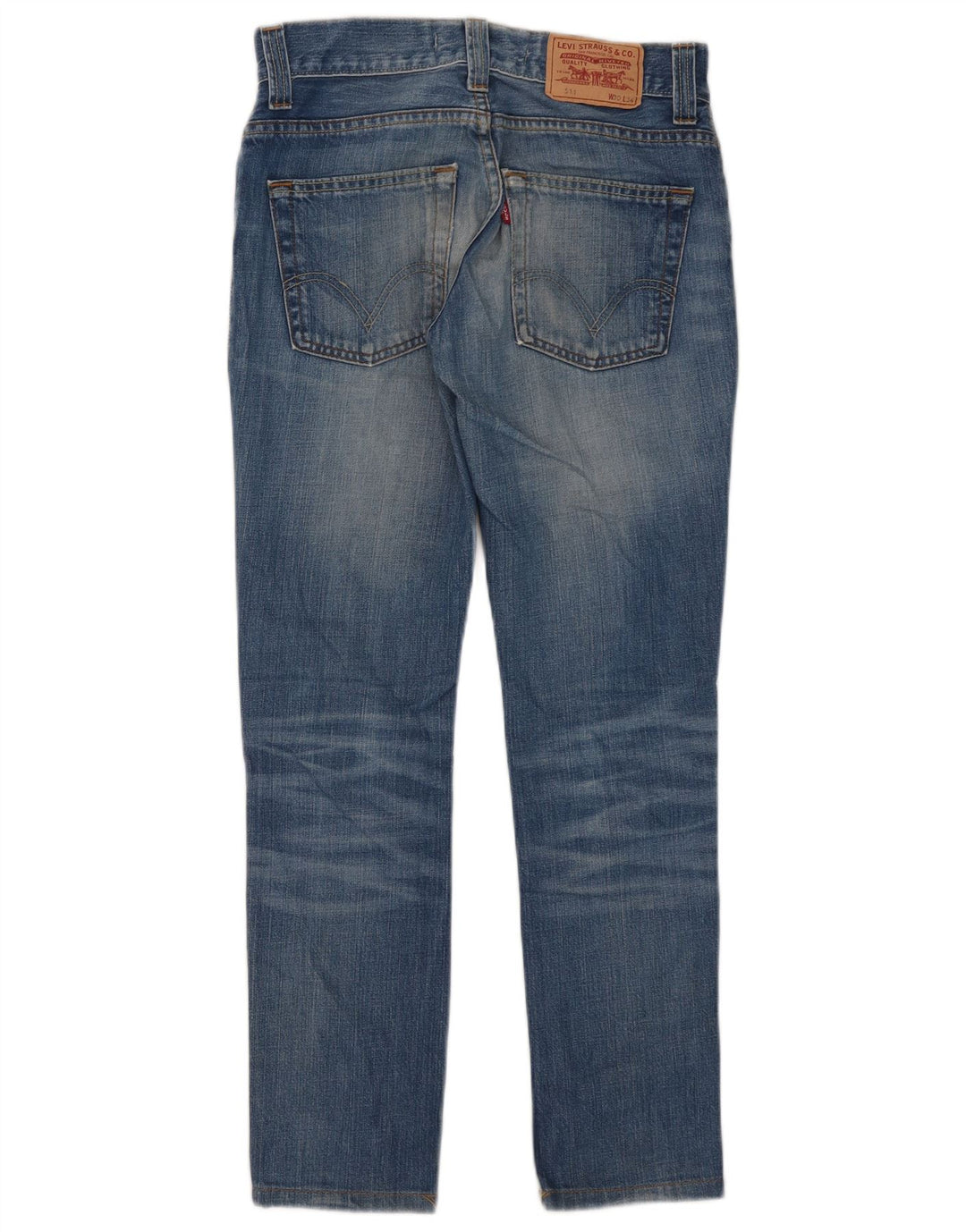 Levi's Womens 511 Slim Jeans W30 L28 Blue