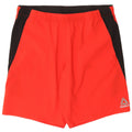 REEBOK Mens Sport Shorts Large  Red Colourblock Polyester