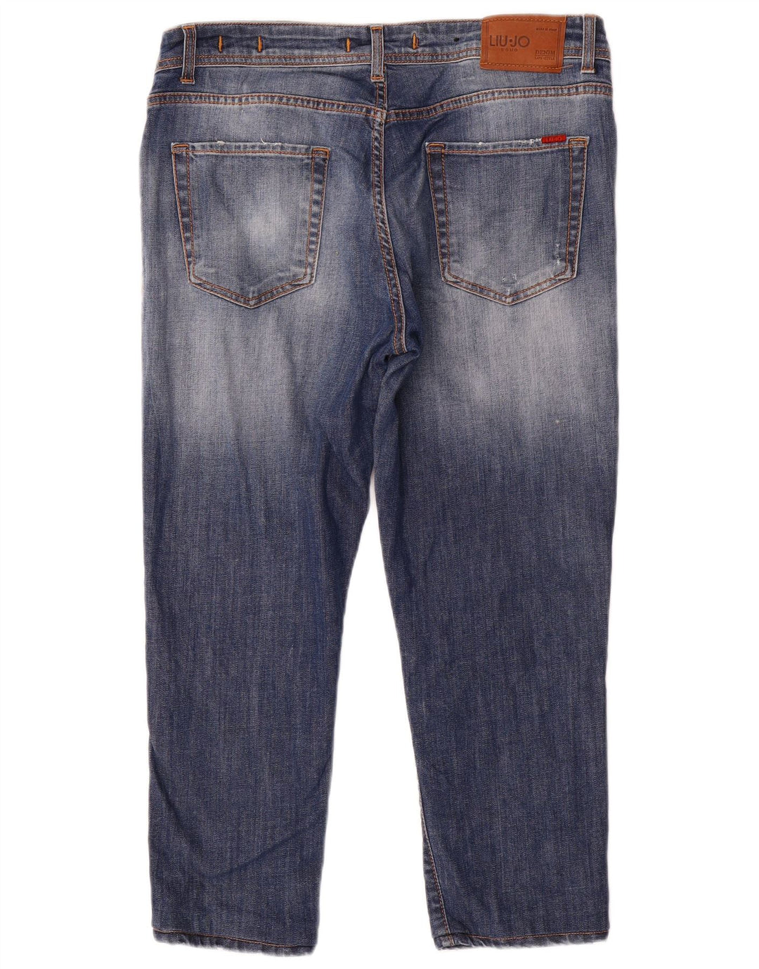 Liu Jo Mens Regular Slim Jeans IT 49 Medium W34 L25 Blue Cotton