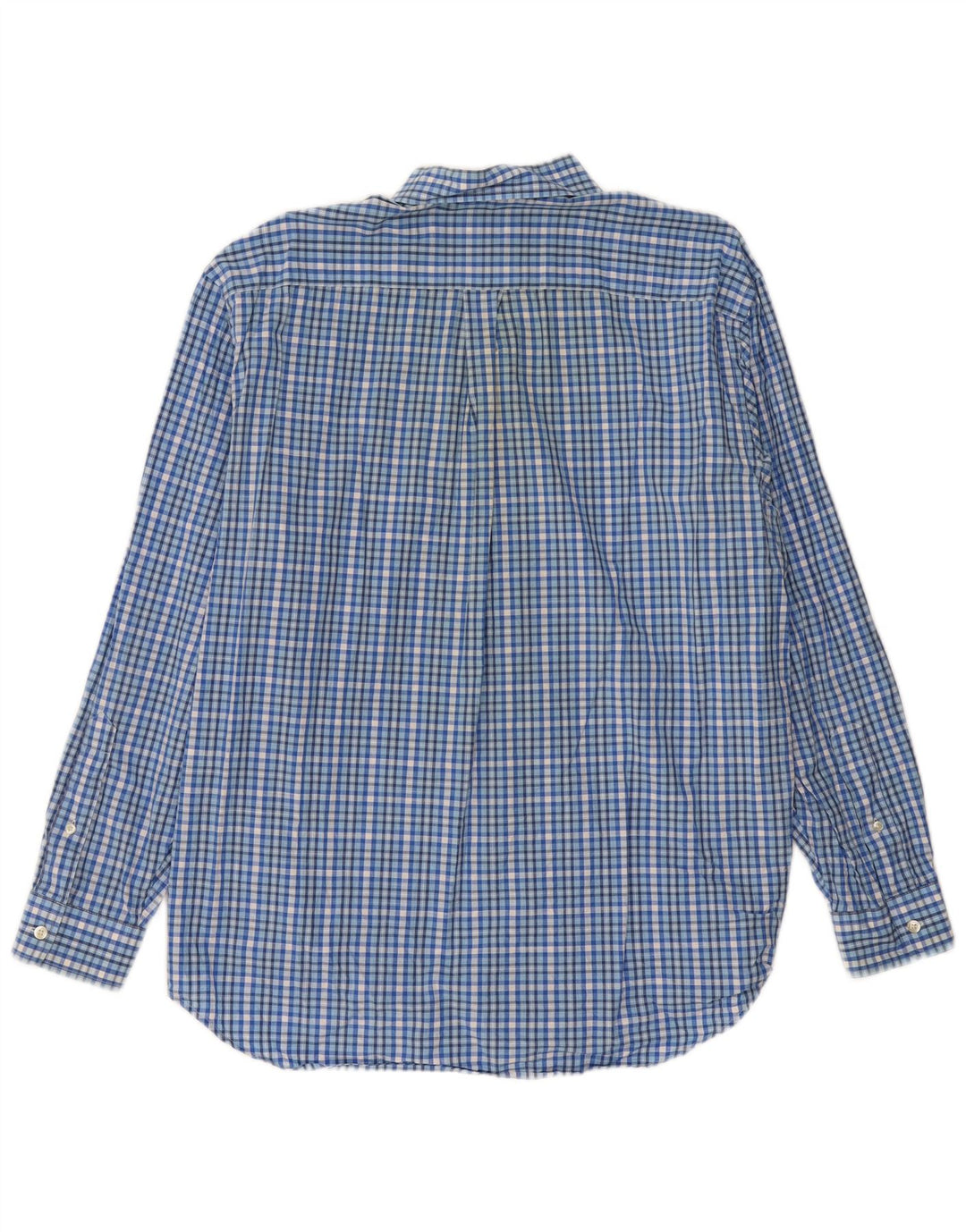 VINEYARD VINES Mens Shirt Large Blue Check Cotton